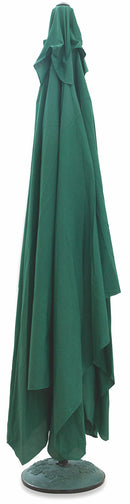 Ombrellone Rettangolare da Giardino 3x4 m Palo Ø48 mm in Alluminio Soriani Verde