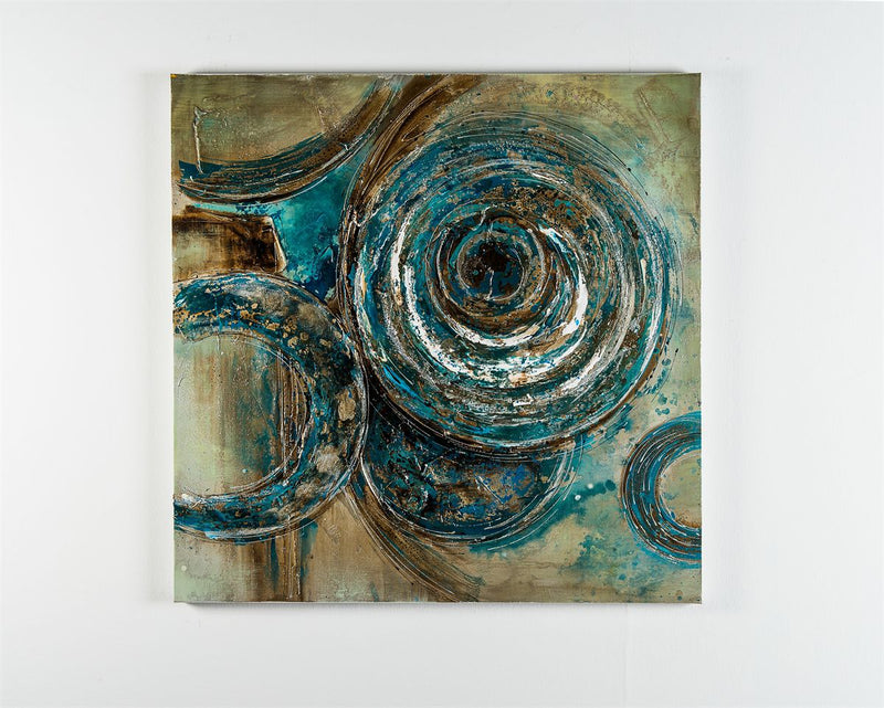 Dipinto a Olio su Tela. Pittura a Pennello e Spatola. Telaio in Legno Dreams