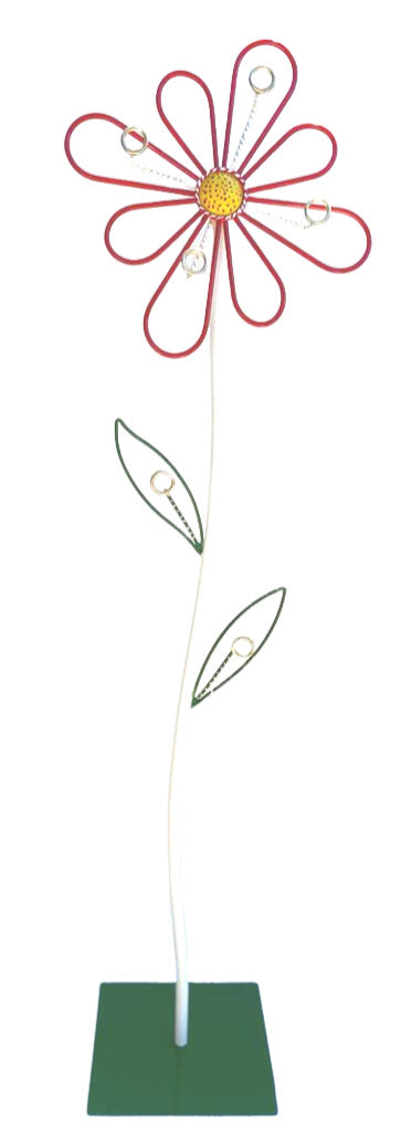 Portemanteau en fer forgé 33x33x178 cm Margherita Rosso online