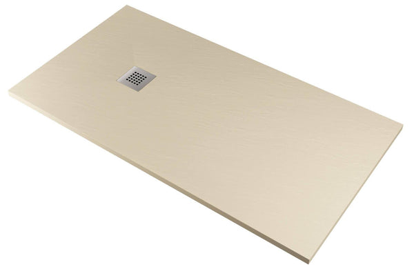 Receveur de douche en Pedrinelli Stone Ardesia Stone Side Beige Différentes tailles sconto