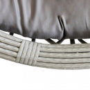 Dondolo Capraia 195x93x122 cm in Acciaio Grigio