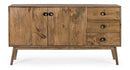 Credenza 2 Ante 3 Cassetti Sylvester in Legno