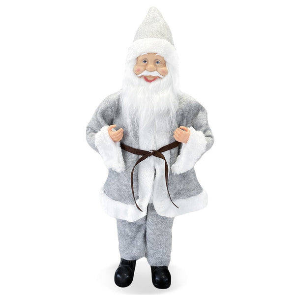 online Marionnette Père Noël H50 cm avec Mini Lucioles Grises