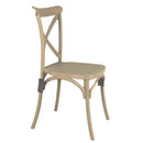 Set 4 Sedie 88x44x49 cm in Polipropilene Tortora