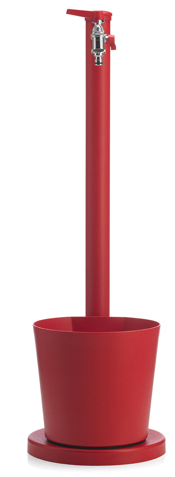 acquista Fontaine de jardin avec robinet et vasque Belfer 42/SRV Rouge