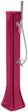 Mini Douche Solaire de Jardin 23L Mitigeur Lavage des Pieds et Douchette Rose