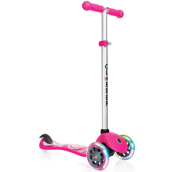 Trottinette à 3 Roues LED 3 Hauteurs Max 50Kg Globber FIRST Fantasy Lights Up Rose Marque online