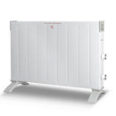 Termoconvettore Elettrica 2500W Portatile Bianco
