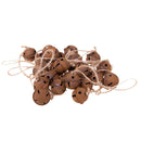 Set 24 Campanelli Decorativi da Appendere Ø 3 cm in Metallo