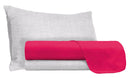 Set Lenzuola Sopra Sotto e Federe in Cotone Fragola Varie Misure
