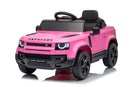 Macchina Elettrica per Bambini Licenza Land Rover Defender Small 12V con Telecomando Rosa