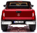 Macchina Elettrica per Bambini 2 Posti 12V Mp4 con Licenza Mercedes Classe X Pick-up Rossa