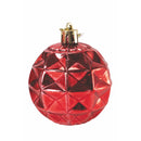 Set 8 Palle di Natale Ø6 cm in Plastica Rosso