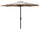 Parasol de jardin Ø3 m Mât Ø48 mm en Métal Beige Becker