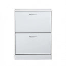 Scarpiera Sally 60x24x80 h cm in Legno Bianca