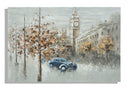 Dipinto su Tela London 120x3,7x80 cm in Alluminio Legno e Canvas