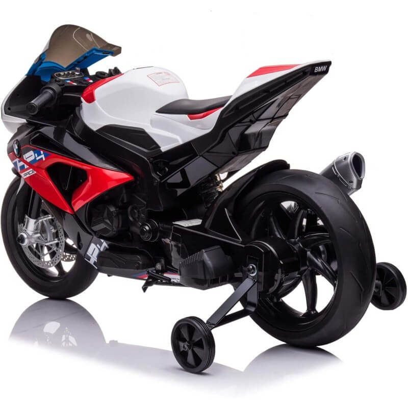Moto Elettrica per Bambini 12V con Licenza BMW HP4 Race Rosso