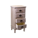 Mobile 4 Cassetti in Legno 41x84x33,5cm Stoccarda