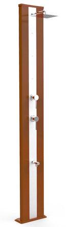 Doccia da Giardino Miscelatore Nebulizzatore e Lavapiedi Arkema Dada S Fascia Inox Oro Van Gogh