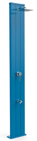 Doccia Solare da Giardino 40L Miscelatore e Lavapiedi Arkema Dada S Blu