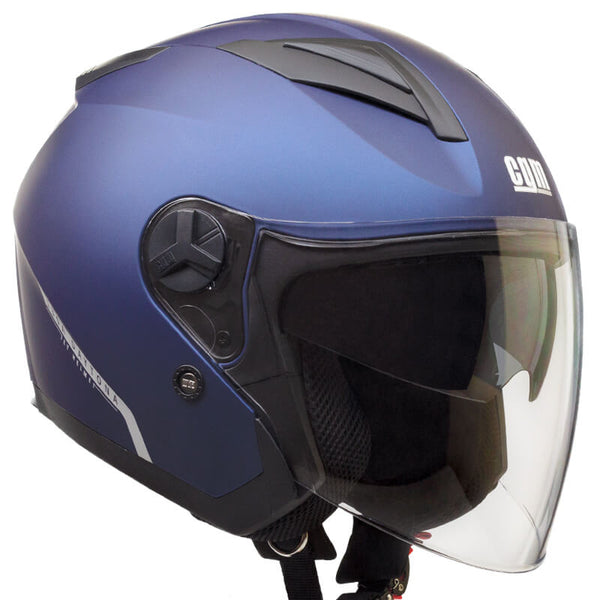Casque Jet pour Scooter Visière Longue CGM Daytona 130A Bleu Mat Différentes Tailles online