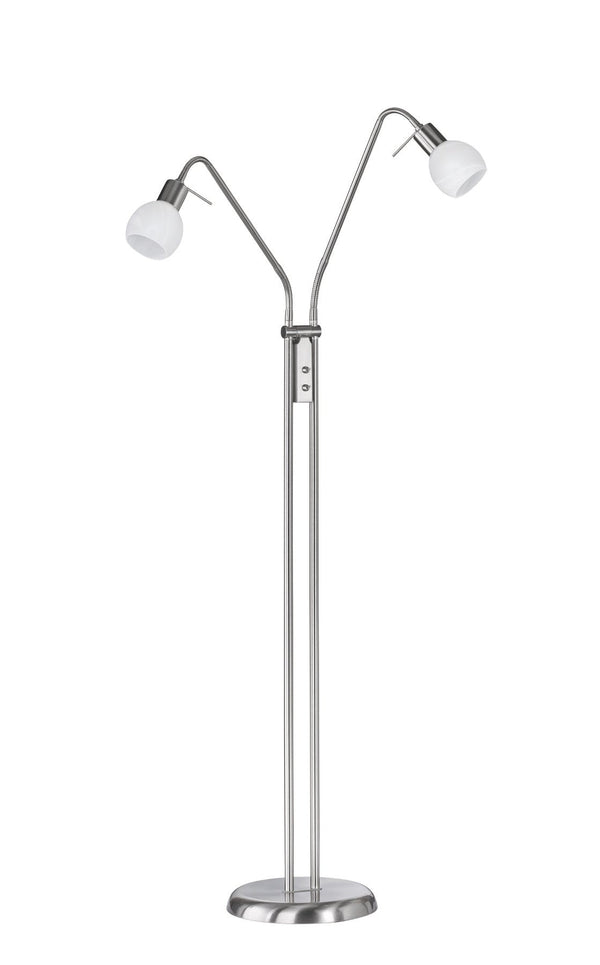 Lampadaire d'intérieur E14 en métal nickel mat prezzo