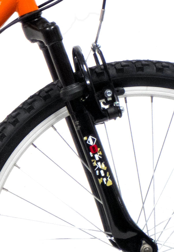 Bicicletta MTB Ragazzo 24” 18V in Acciaio Nairobi Arancione