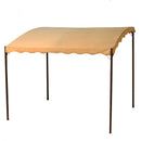 Pergola da Giardino in Acciaio 2,5x3m Georgia Beige