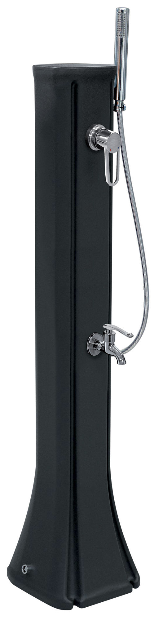 Mini Douche Solaire de Jardin 23L Anthracite Mitigeur Lavage des Pieds et Douchette prezzo