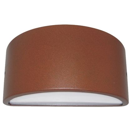 online Applique Demi Lune Fermée Couleur Corten pour Extérieur Umbe Sovil Line