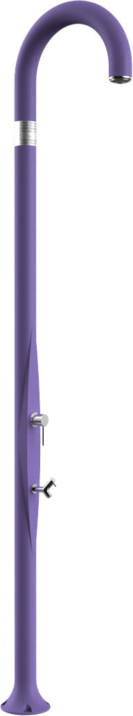 prezzo Doccia da Esterno Giardino Miscelatore e Lavapiedi Arkema Funny Yin Viola