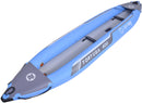 Kayak Gonfiabile Biposto 386x86 cm con Pagaie Zaino e Accessori ZRAY Tortuga Blu