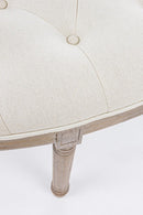 Panca Tilde Naturale in Tessuto Naturale