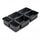 Emuca Tidy Gris Anthracite Tiroir de Salle de Bain Organisateur Conteneurs 6 Cubes en Technplastic