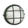 Grand plafonnier rond avec cage de couleur noire pour l'extérieur Sovil Industrial Line