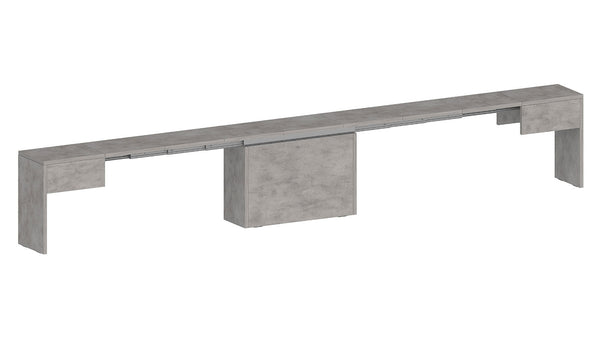 prezzo Set 2 Panche Allungabili 66/290x25x45 cm Pratika Singola A e B Bronx
