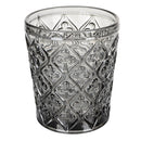 Set 4 Bicchieri Acqua Marrakech Stones in Vetro VdE Tivoli 1996 Grigio