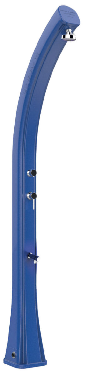 Doccia Solare da Giardino 35L Miscelatore e Lavapiedi e Temporizzatore Arkema Happy XL Blu prezzo