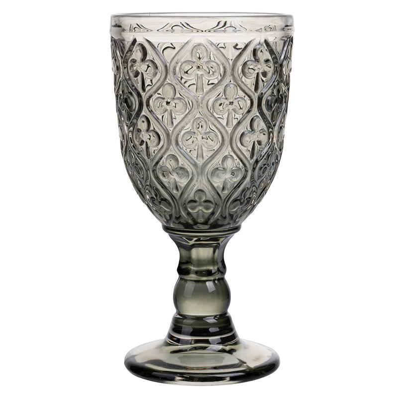 Set 4 Calici Marrakech Stones in Vetro VdE Tivoli 1996 Grigio