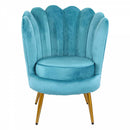 Poltrona 60x80 cm in Velluto Ottanio