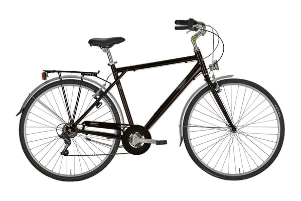 sconto Bicicletta City da Uomo 28" Cambio 6V Shimano Freni V-Brake Roxy Nero