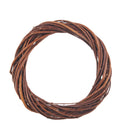Set 9 Coroncine Naturale di Rattan Larghezza 20 cm