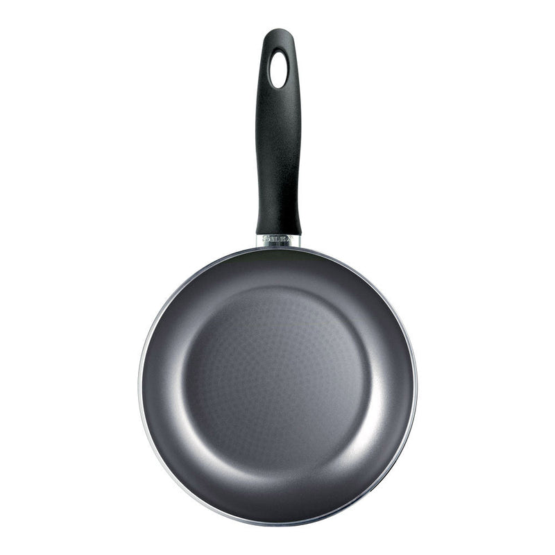 Padella Alta Ø18 cm Antiaderente Rivestimento in  Ecotitan Induzione Silex Grigio