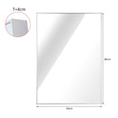 Specchio da Bagno 60x80 cm Silver 