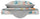 Housse de couette double avec impression sur le sac et les taies d'oreiller