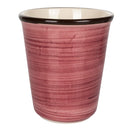 Set 6 Bicchieri Acqua Baita Provence in Ceramica VdE Tivoli 1996 Rosa