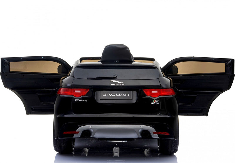 Macchina Elettrica per Bambini 12V con Licenza Jaguar F-Pace Nera