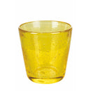 Set 6 Tazzine per Liquori Liquorini Cancun Sunset in Vetro VdE Tivoli 1996 Rosso