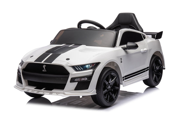Macchina Elettrica per Bambini Licenza Ufficiale Ford Mustang Shelby Telecomandata 10,8V 3,1Ah Bianco acquista