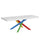 Tavolo Allungabile 160/264x90x77 cm Volantis Premium Bianco Frassino
